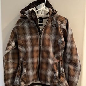 North Face Plaid Ski Jacket